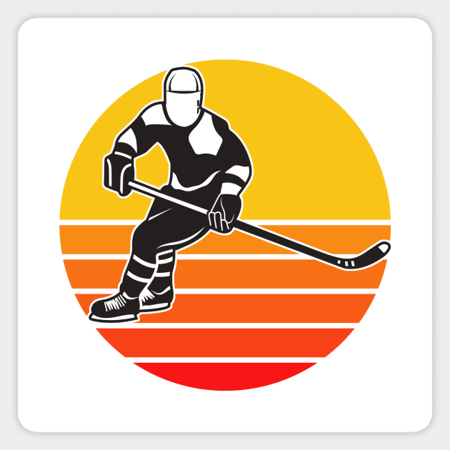 Hockey Player Sticker by Shop Ovov